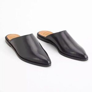 ATP Atelier: Anzi Black Slip-ins, Black